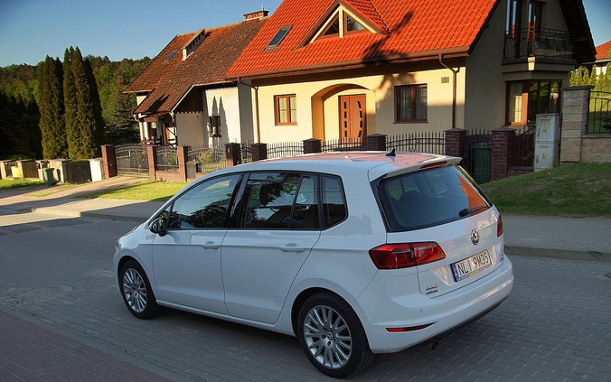 Volkswagen Golf Sportsvan cena 39900 przebieg: 261000, rok produkcji 2014 z Solec Kujawski małe 211